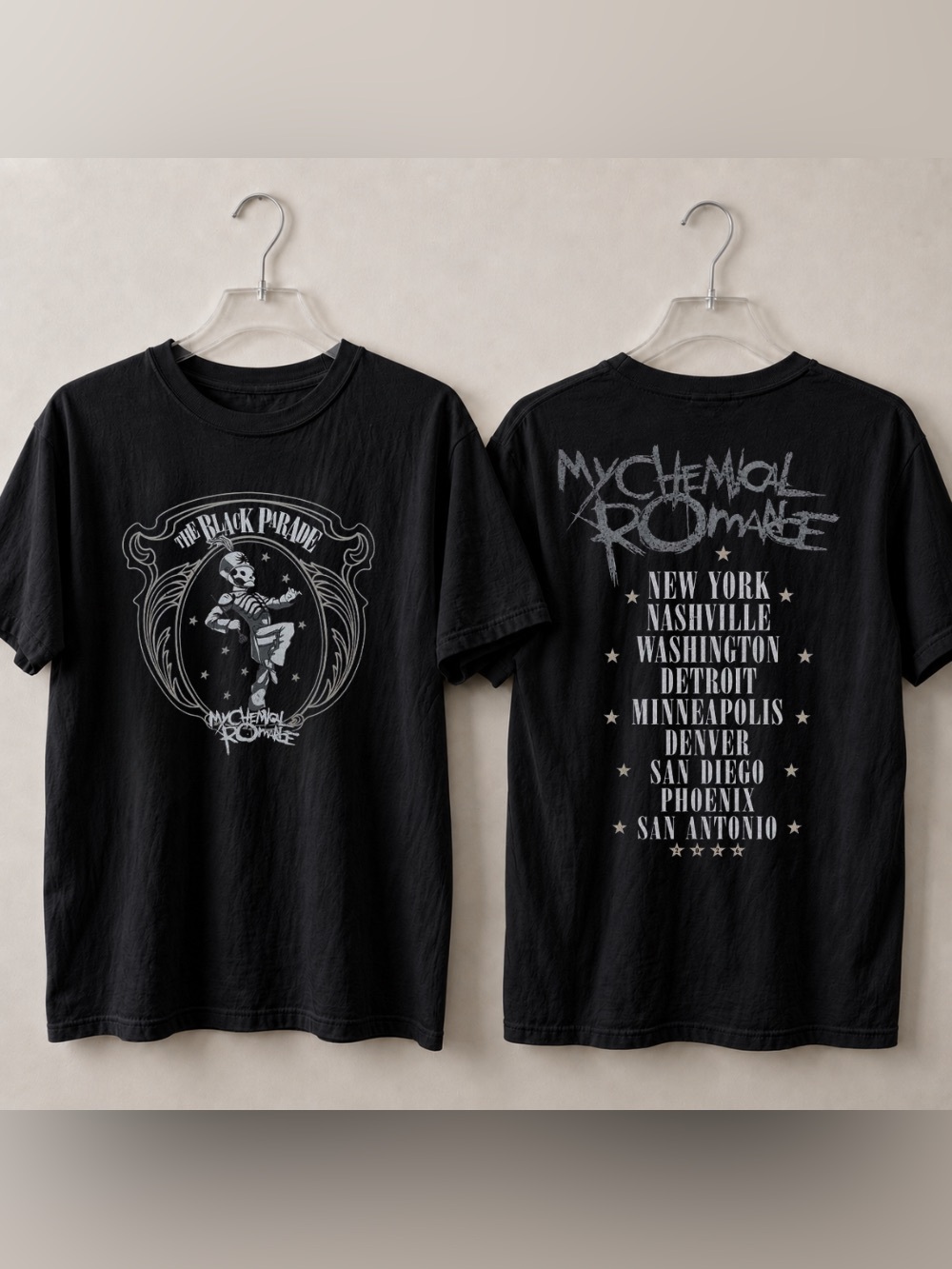 My Chemical Romance The Black Parade Tour 2026 North American Tee | Gildan